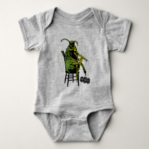 Beetlejuice Beetle in Chair Baby Bodysuit