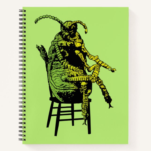 Beetlejuice | Beetle in Chair Notebook (Front)