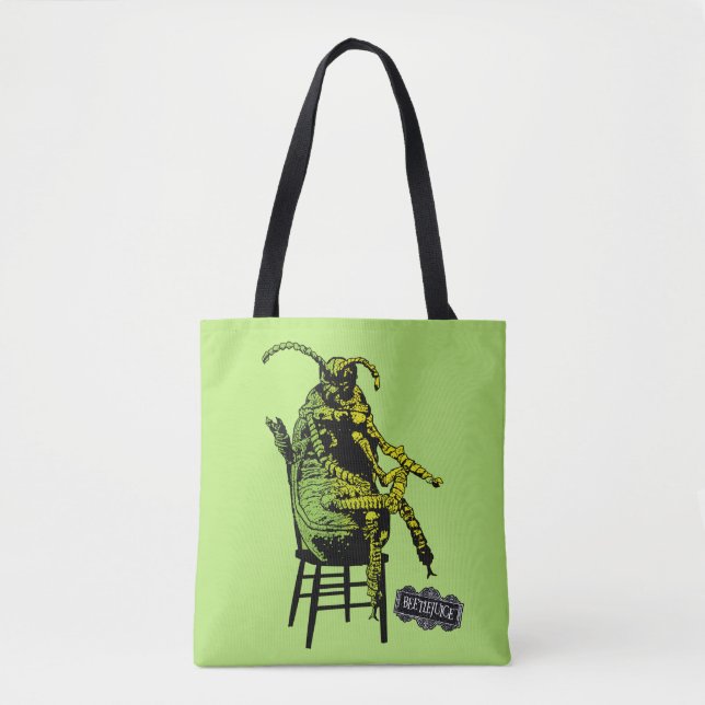 Beetlejuice | Beetle in Chair Tote Bag (Front)