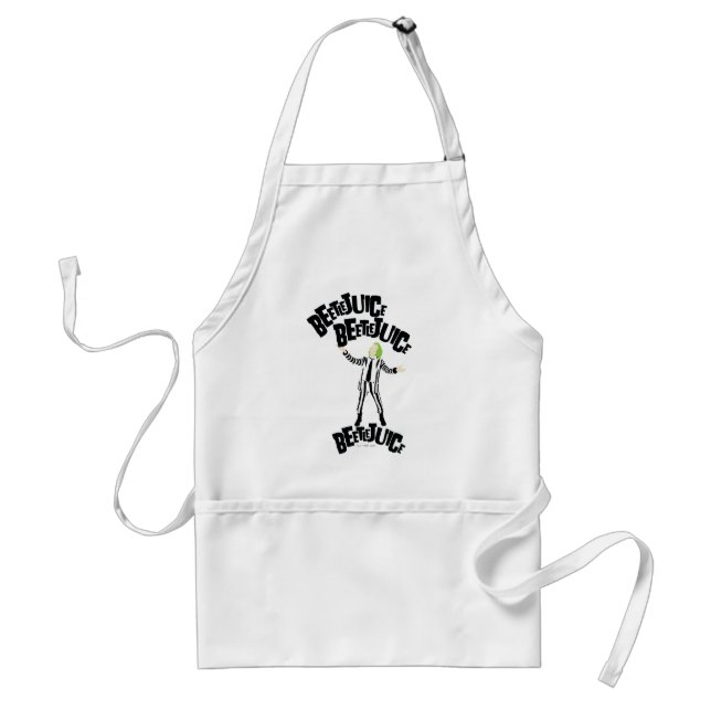 Beetlejuice Beetlejuice Beetlejuice Standard Apron (Front)