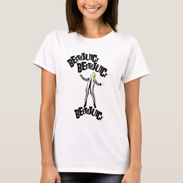 Beetlejuice Beetlejuice Beetlejuice T-Shirt (Front)