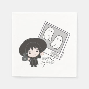 Beetlejuice   Chibi Lydia Ghost Photography Napkin