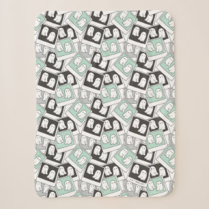 Beetlejuice Chibi Lydia Ghost Photography Sherpa Blanket