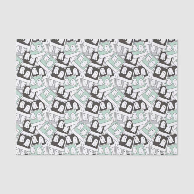 Beetlejuice | Chibi Lydia Ghost Photography Tissue Paper (Front)