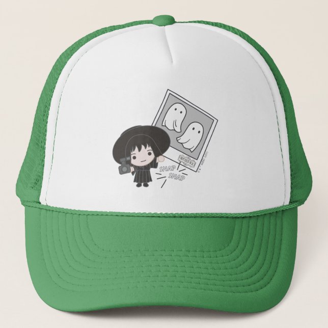 Beetlejuice | Chibi Lydia Ghost Photography Trucker Hat (Front)