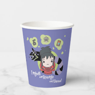 Beetlejuice Chibi Lydia "Strange and Unusual" Paper Cups