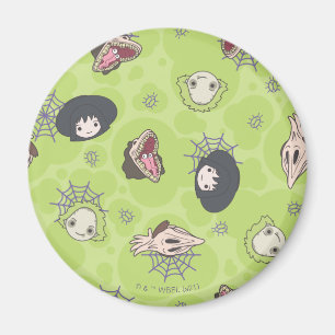 Beetlejuice   Cute Chibi Toss Pattern Magnet