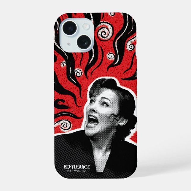 Beetlejuice | Delia Deetz iPhone 15 Case (Back)