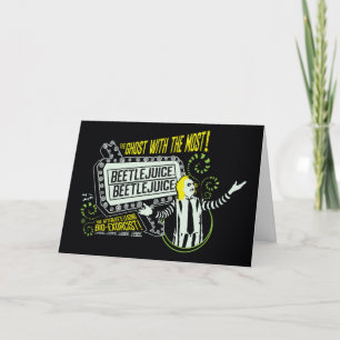 Beetlejuice "Ghost With The Most" Marquee Card