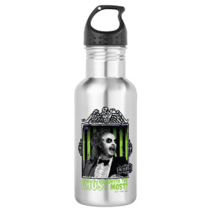 Beetlejuice   "Ghost With The Most" Portrait 532 Ml Water Bottle