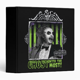Beetlejuice   "Ghost With The Most" Portrait Binder
