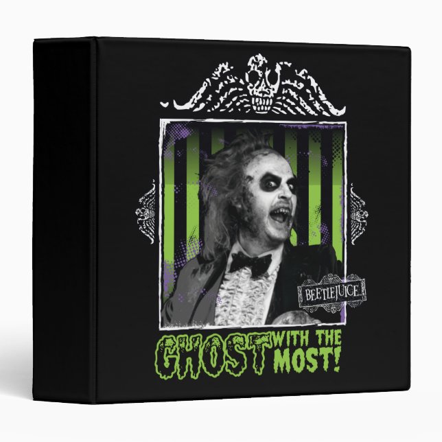 Beetlejuice | "Ghost With The Most" Portrait Binder (Front/Spine)