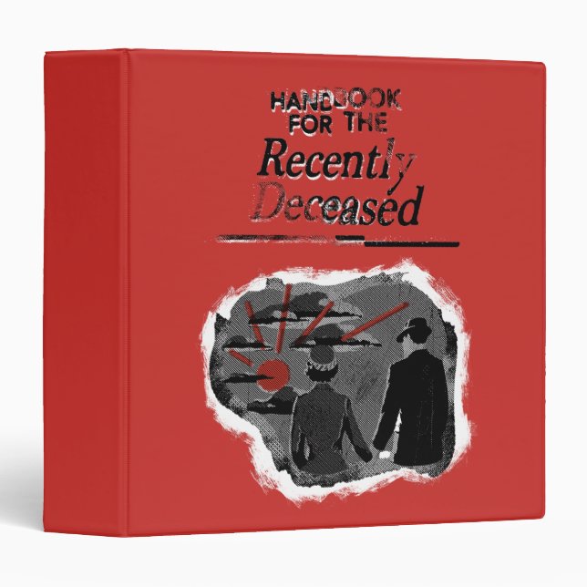 Beetlejuice | Handbook for the Recently Deceased Binder (Front/Spine)