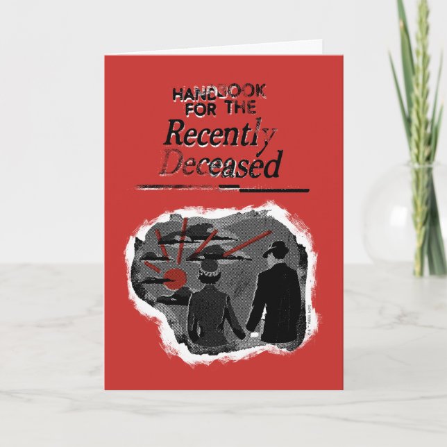 Beetlejuice | Handbook for the Recently Deceased Card (Front)