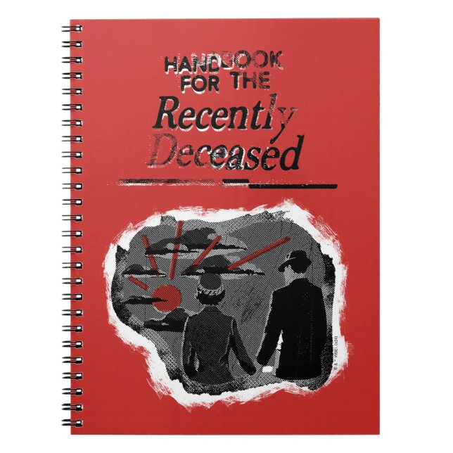 Beetlejuice | Handbook for the Recently Deceased Notebook (Front)