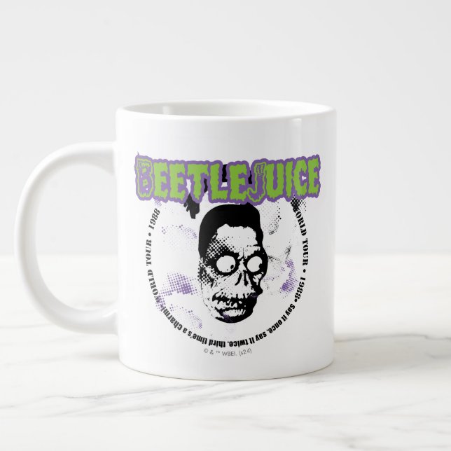Beetlejuice | Harry the Hunter Shrunken Head Large Coffee Mug (Left)