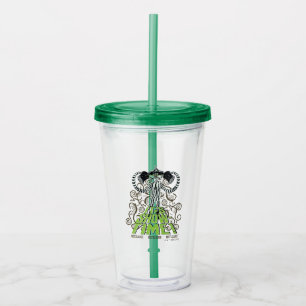 Beetlejuice   It's Show Time! Acrylic Tumbler