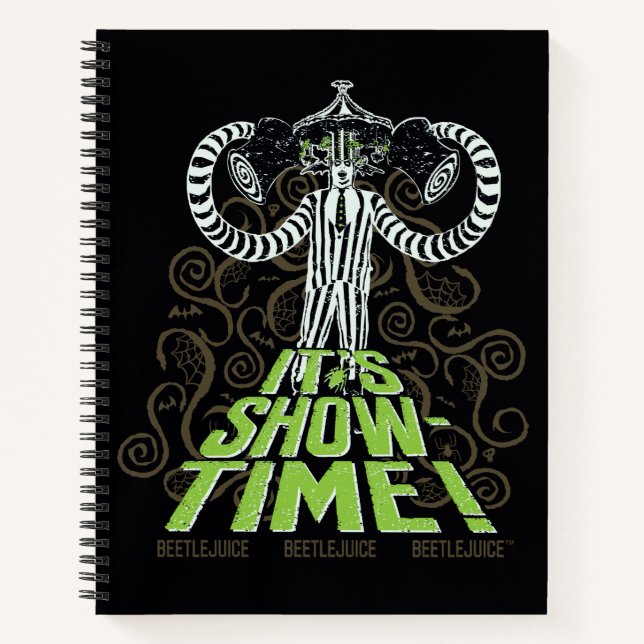 Beetlejuice | It's Show Time! Notebook (Front)