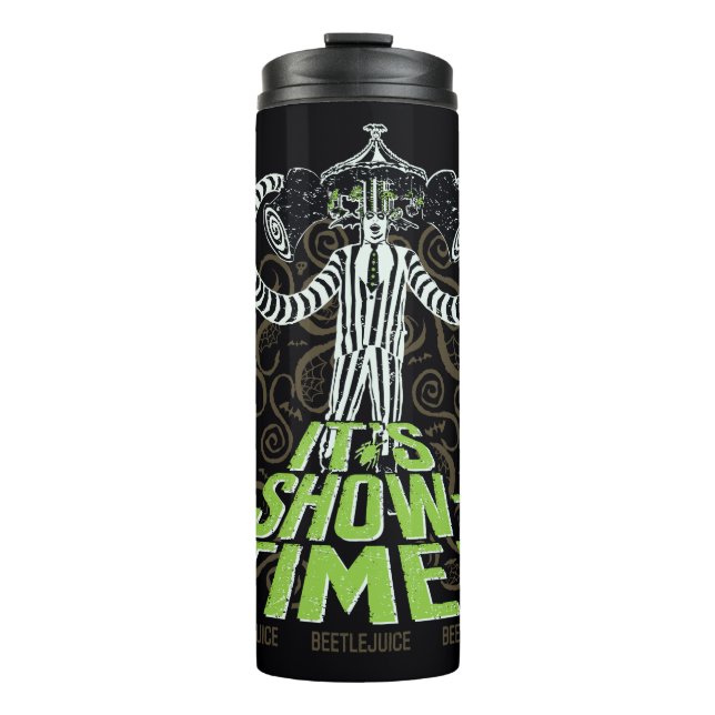 Beetlejuice | It's Show Time! Thermal Tumbler (Front)