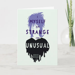 Beetlejuice   Lydia "Strange and Unusual" Graphic Card