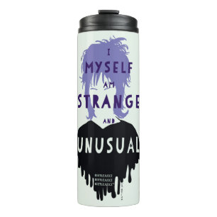 Beetlejuice   Lydia "Strange and Unusual" Graphic Thermal Tumbler