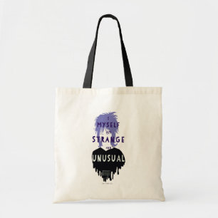 Beetlejuice   Lydia "Strange and Unusual" Graphic Tote Bag