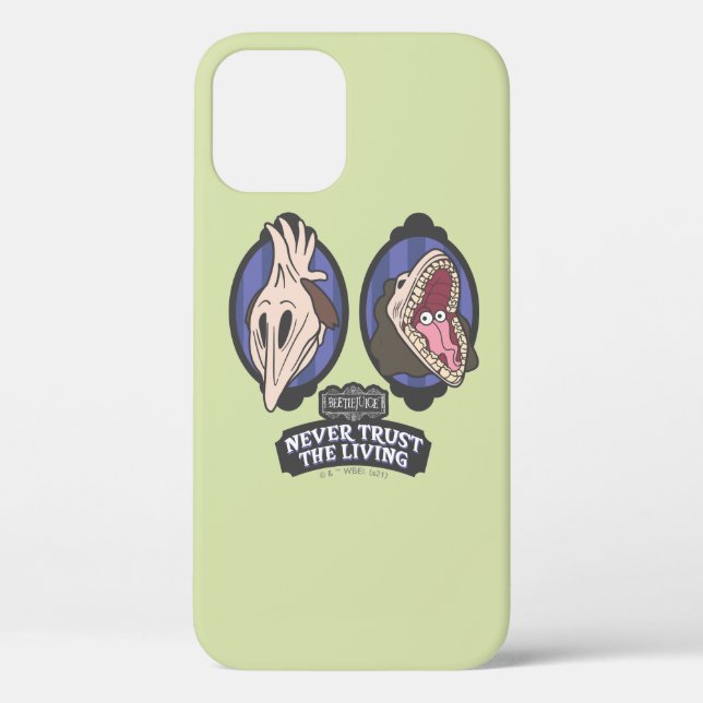 Beetlejuice | Maitlands "Never Trust The Living" Case-Mate iPhone Case (Back)