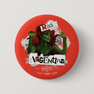Beetlejuice   Miss Argentina 2 Inch Round Button