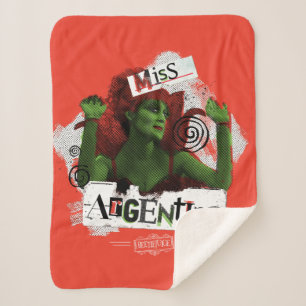 Beetlejuice   Miss Argentina Sherpa Blanket