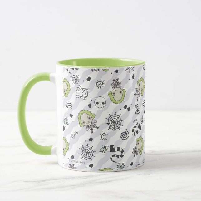 Beetlejuice Pattern Mug (Left)