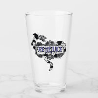 Beetlejuice | Sandworm Coiled on Beetlejuice Logo