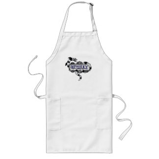 Beetlejuice | Sandworm Coiled on Beetlejuice Logo Long Apron