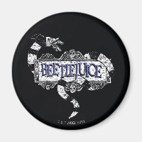 Beetlejuice | Sandworm Coiled on Beetlejuice Logo