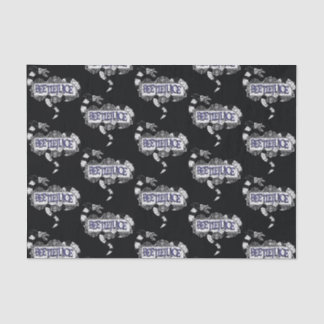 Beetlejuice | Sandworm Coiled on Beetlejuice Logo Tissue Paper