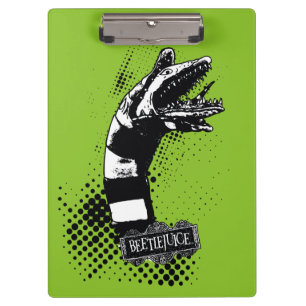 Beetlejuice Sandworm Illustration Clipboard
