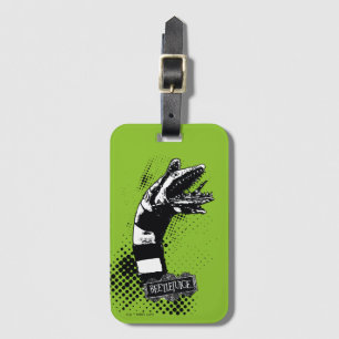 Beetlejuice   Sandworm Illustration Luggage Tag
