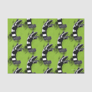 Beetlejuice   Sandworm Illustration Tissue Paper