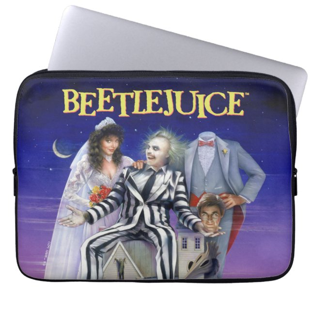 Beetlejuice | Theatrical Poster Laptop Sleeve (Front)