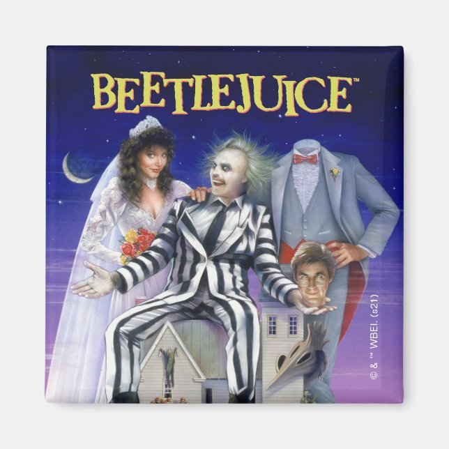 Beetlejuice | Theatrical Poster Magnet (Front)