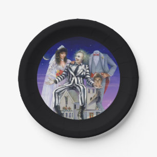 Beetlejuice   Theatrical Poster Paper Plate