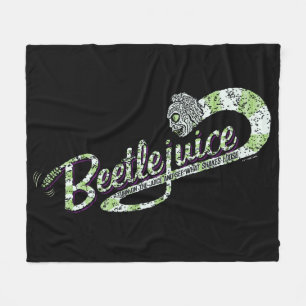 Beetlejuice Turn on the Juice Fleece Blanket