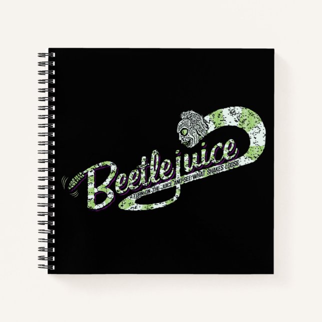 Beetlejuice | Turn on the Juice Notebook (Front)
