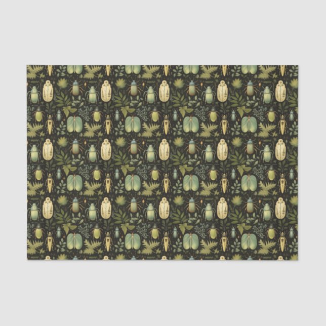 Beetles and Bugs Tissue Paper (Front)