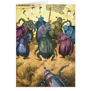 Beetles Celebrating Midsummer