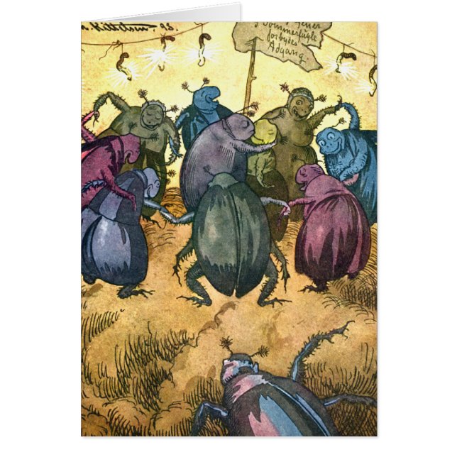 Beetles Celebrating Midsummer (Front)