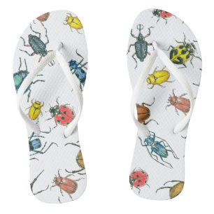Beetles Flip Flops
