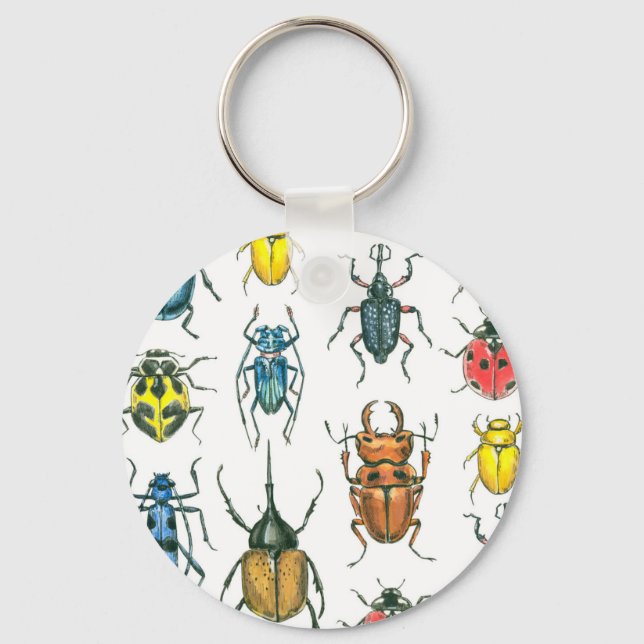 Beetles Keychain (Front)