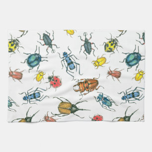 Beetles Kitchen Towel