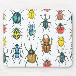 Beetles Mouse Pad