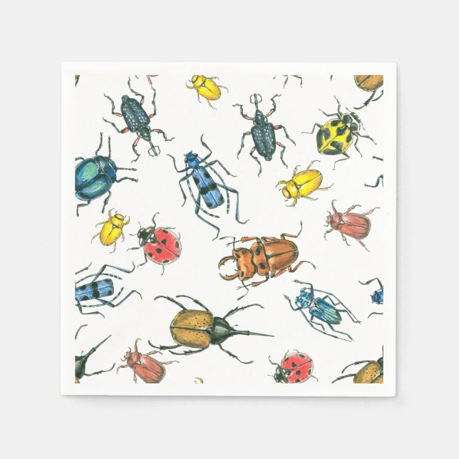 Beetles Napkin (Front)